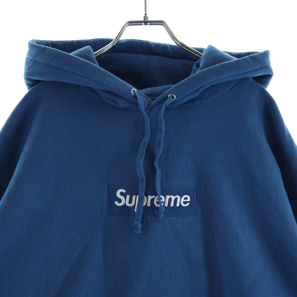 SUPREME(シュプリーム) 23AW Box Logo Hooded Sweatshirt ボックスロゴ スウェットプルオーバーパーカー ブルー