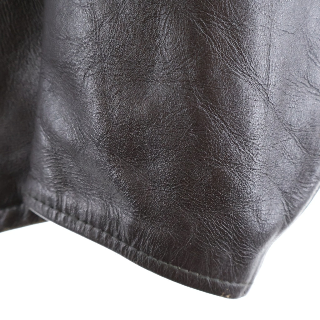 SCHOTT(ショット) 60S～70S VINTAGE 641XX シングル ライダース レザー ジャケット ブラウン