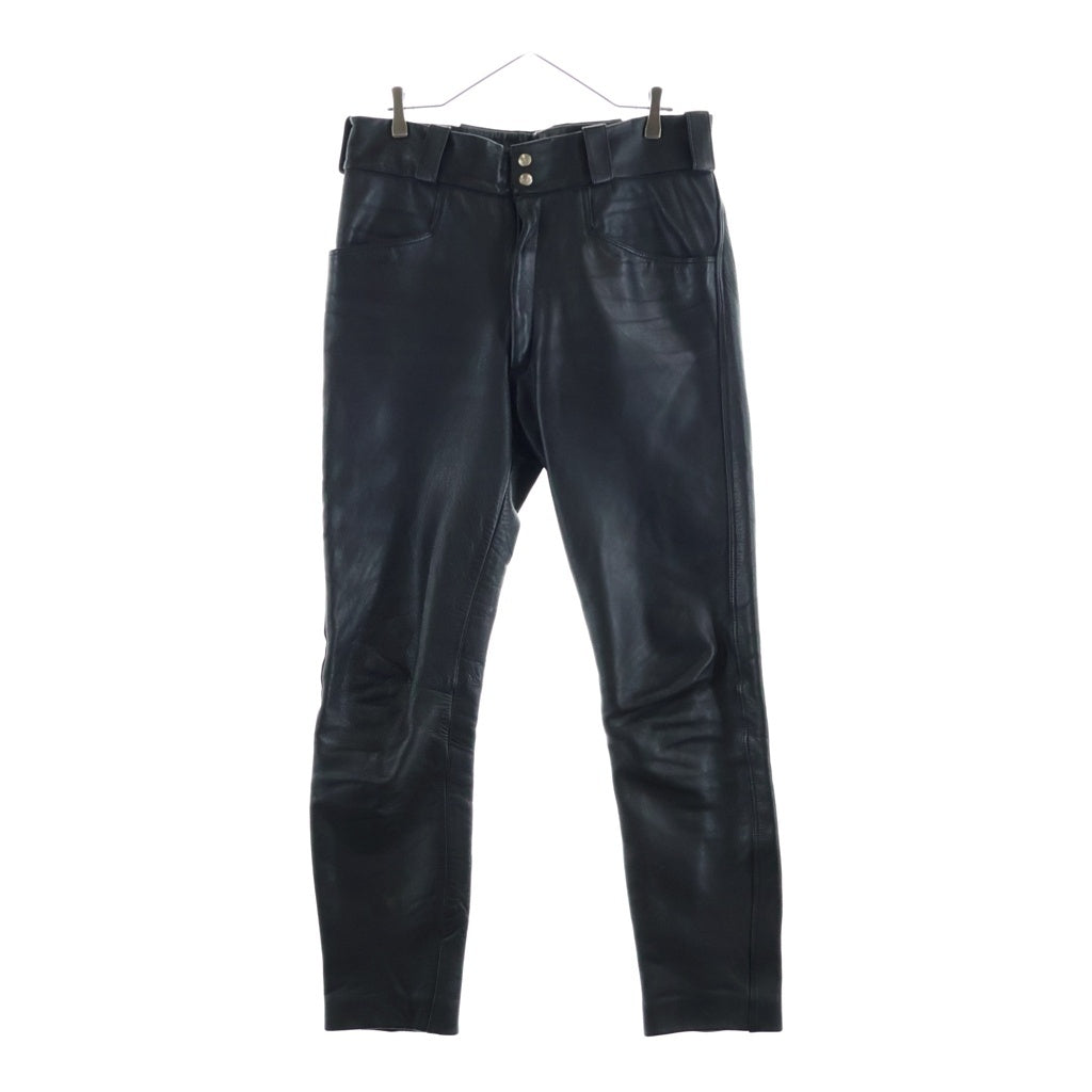 Lewis Leathers(ルイスレザー) 70S VINTAGE レザー ライダース パンツ ブラック