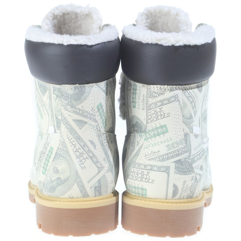 SUPREME(シュプリーム) 26SS ×Timberland ×MM6 Maison Margiela Money 6 Inch Premium Waterproof Boot ハイカット ボア ブーツ マルチカラー US11/29cm