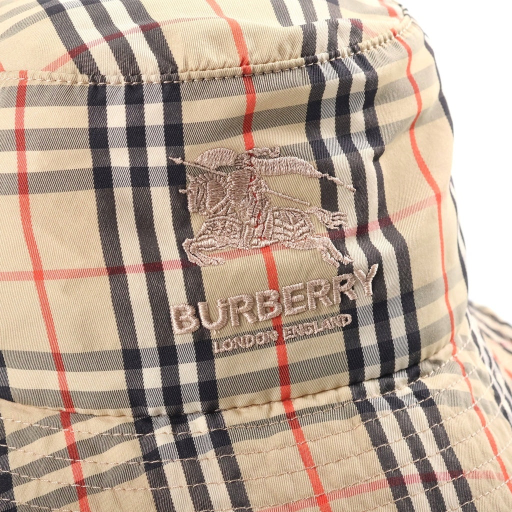 SUPREME(シュプリーム) 22SS ×Burberry ノヴァチェック バケットハット ベージュ レディース