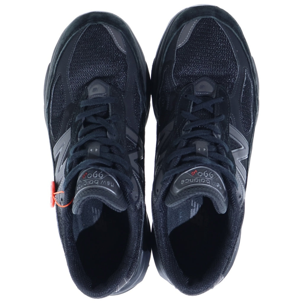 New Balance(ニューバランス) U990BB6 USA製 TRIPLE BLACK スエード メッシュ ローカット スニーカー ブラック US11/29cm