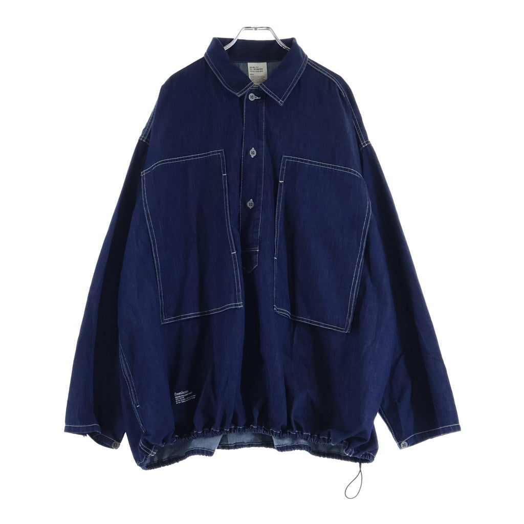 FreshService(フレッシュサービス) DENIM PULLOVER SHIRT デニム プルオーバー シャツ インディゴ FSC253-50119OB