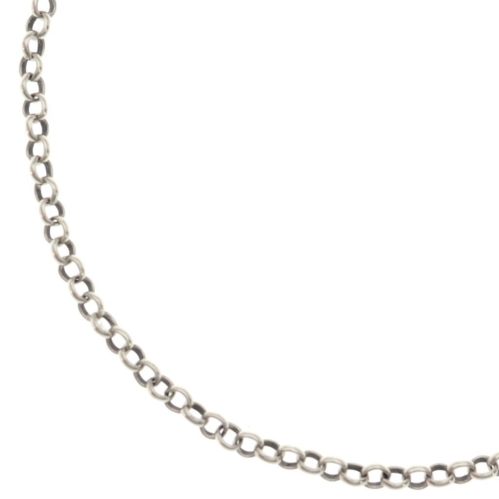 CHROME HEARTS(クロムハーツ) NECKCHAIN R18 ロールチェーンネックレス 18inch シルバー BCA083