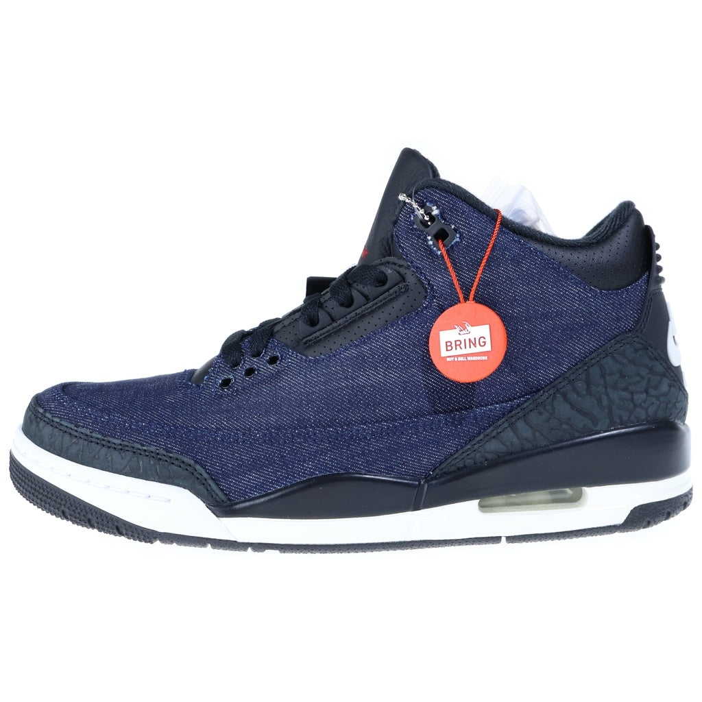 NIKE(ナイキ) ×Levi's AIR JORDAN RTR LSC INDIGO SP IH7959-400 リーバイス エアジョーダン 3 デニム ハイカットスニーカー インディゴ US8.5/26.5cm