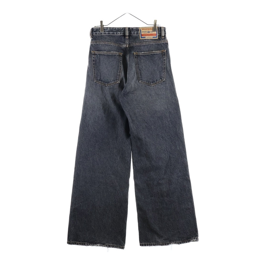 DIESEL(ディーゼル) relaxed jeans d-rise クラッシュデニム パンツ ブラック A06371