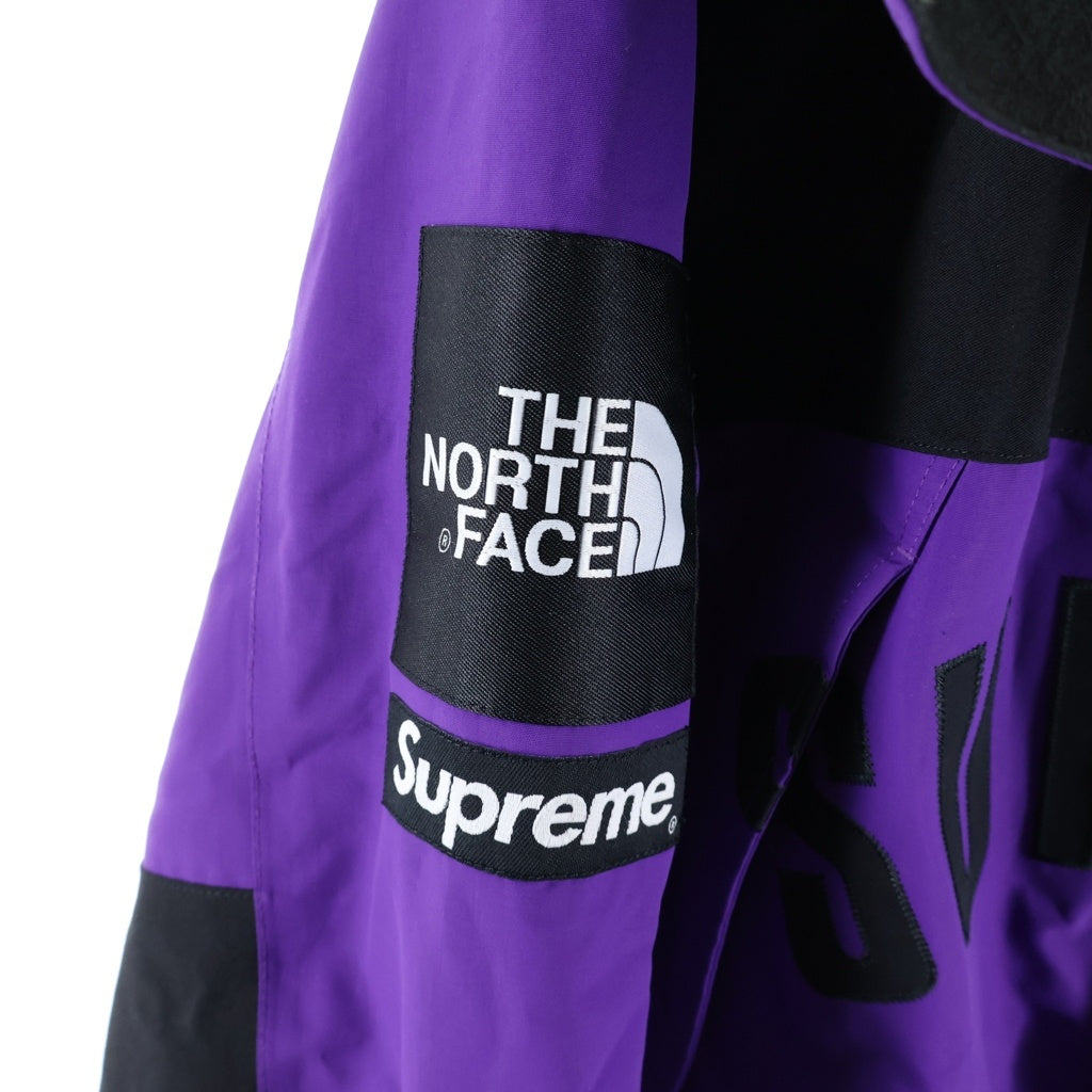 THE NORTH FACE(ザノースフェイス) 19SS ×SUPREME ARC LOGO GORE-TEX MOUNTAIN PARKA ×シュプリーム アークロゴ ゴアテックス マウンテンパーカー ジャケット パープル/ブラック NP119011