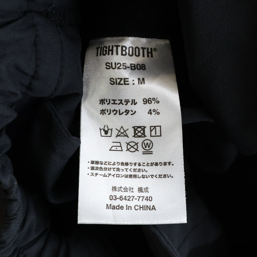 TIGHTBOOTH(タイトブース) DRY BAGGY SLACKS ドライ バギー スラックス ブラック SU25-B08
