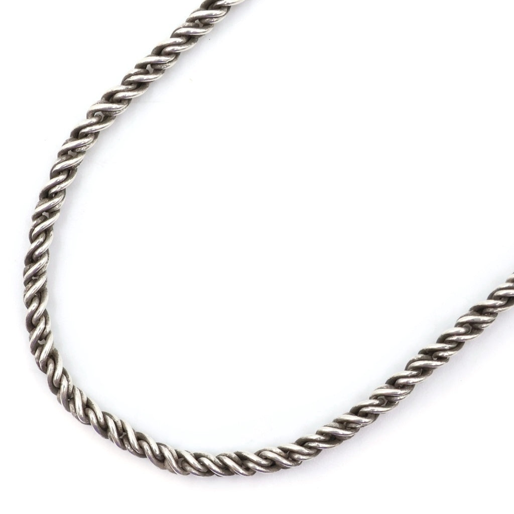 WAKAN SILVER SMITH(ワカンシルバースミス) ツイスト チェーン フック ネックレス シルバー レディース