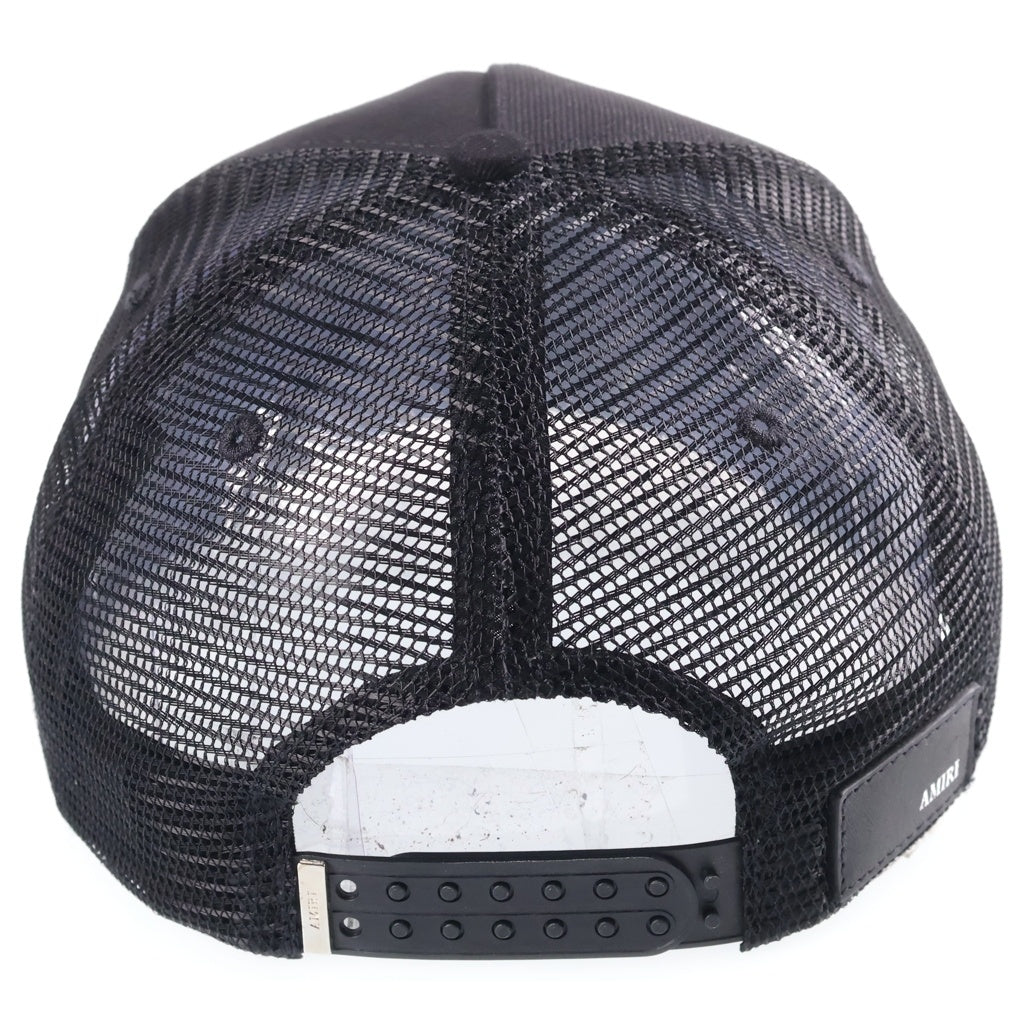 AMIRI(アミリ) Hope And Dreams Trucker Hat in Black ホープ アンド ドリームズ トラッカーキャップ 帽子 ブラック AMSAHE1034