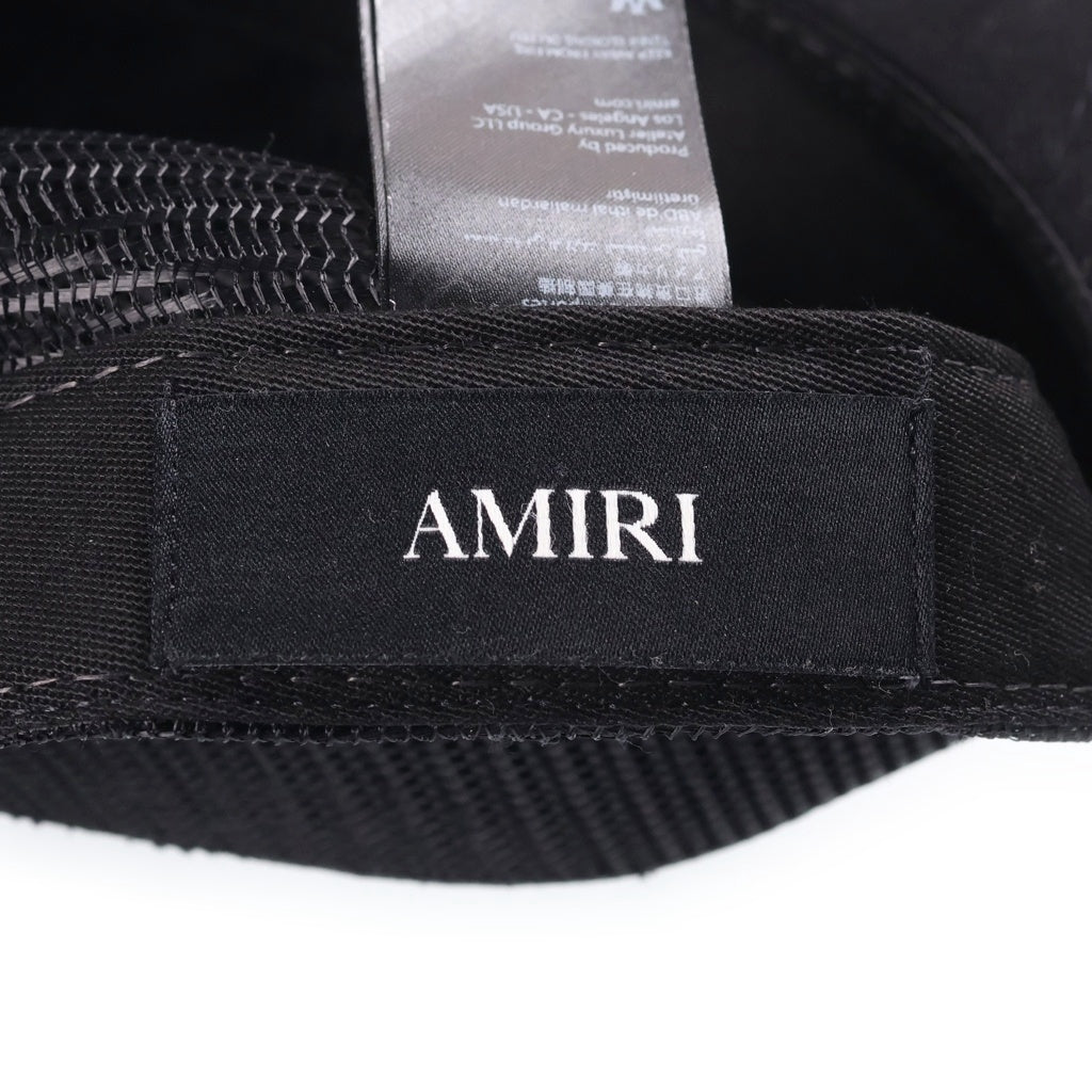 AMIRI(アミリ) Hope And Dreams Trucker Hat in Black ホープ アンド ドリームズ トラッカーキャップ 帽子 ブラック AMSAHE1034
