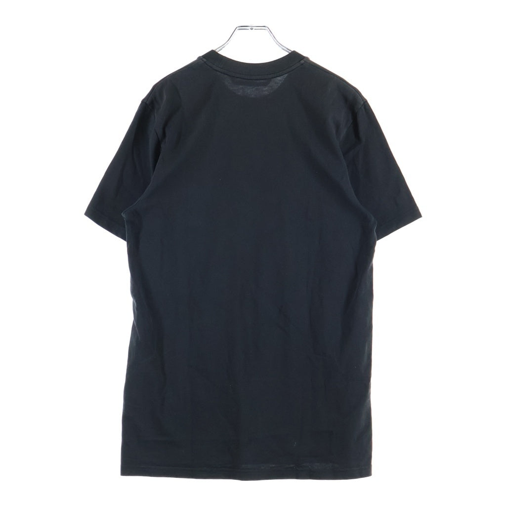 MONCLER(モンクレール) 24SS ロゴワッペン クルーネック 半袖Tシャツ カットソー ブラック J10918C00045 83927