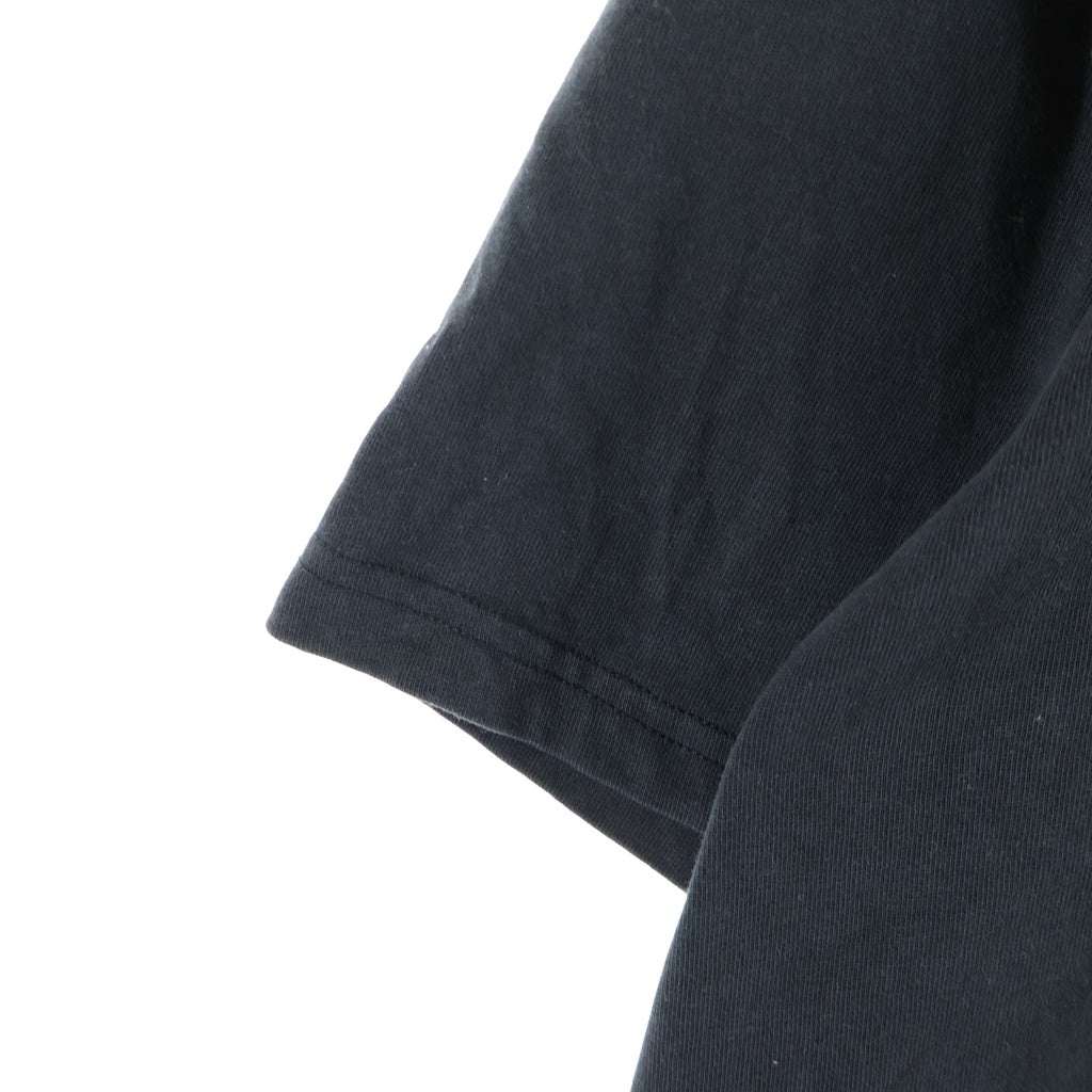 MONCLER(モンクレール) 24SS ロゴワッペン クルーネック 半袖Tシャツ カットソー ブラック J10918C00045 83927
