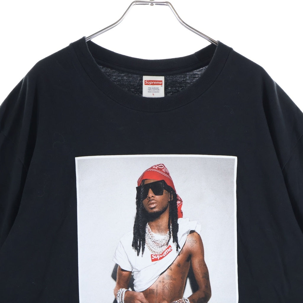SUPREME(シュプリーム) 25AW Playboi Carti Tee プレイボーイ カーティ クルーネック 半袖Tシャツ カットソー ブラック