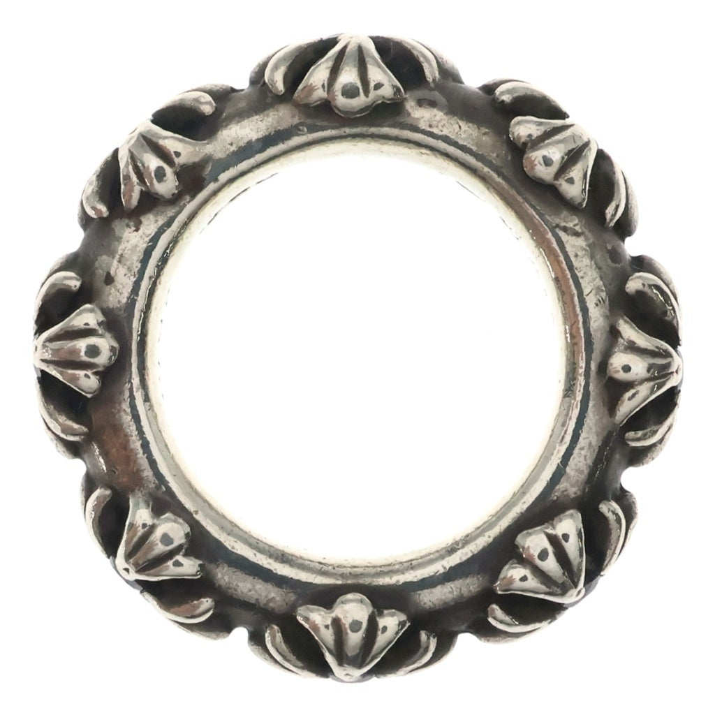 CHROME HEARTS(クロムハーツ) CROSS BAND P/SAP クロスバンド サファイア リング シルバー レディース