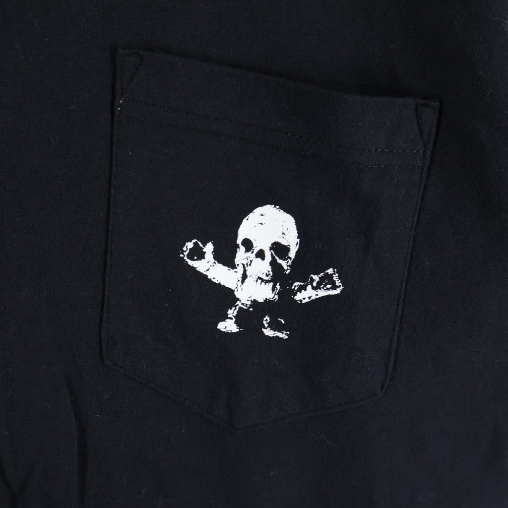 CHROME HEARTS(クロムハーツ) OLD CH FOTI PRINT TEE オールド フォティプリント 半袖Tシャツ カットソー ブラック