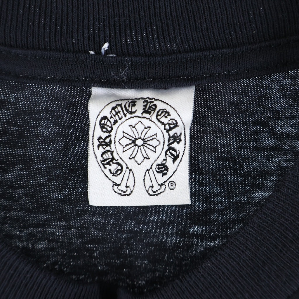 CHROME HEARTS(クロムハーツ) OLD CH FOTI PRINT TEE オールド フォティプリント 半袖Tシャツ カットソー ブラック
