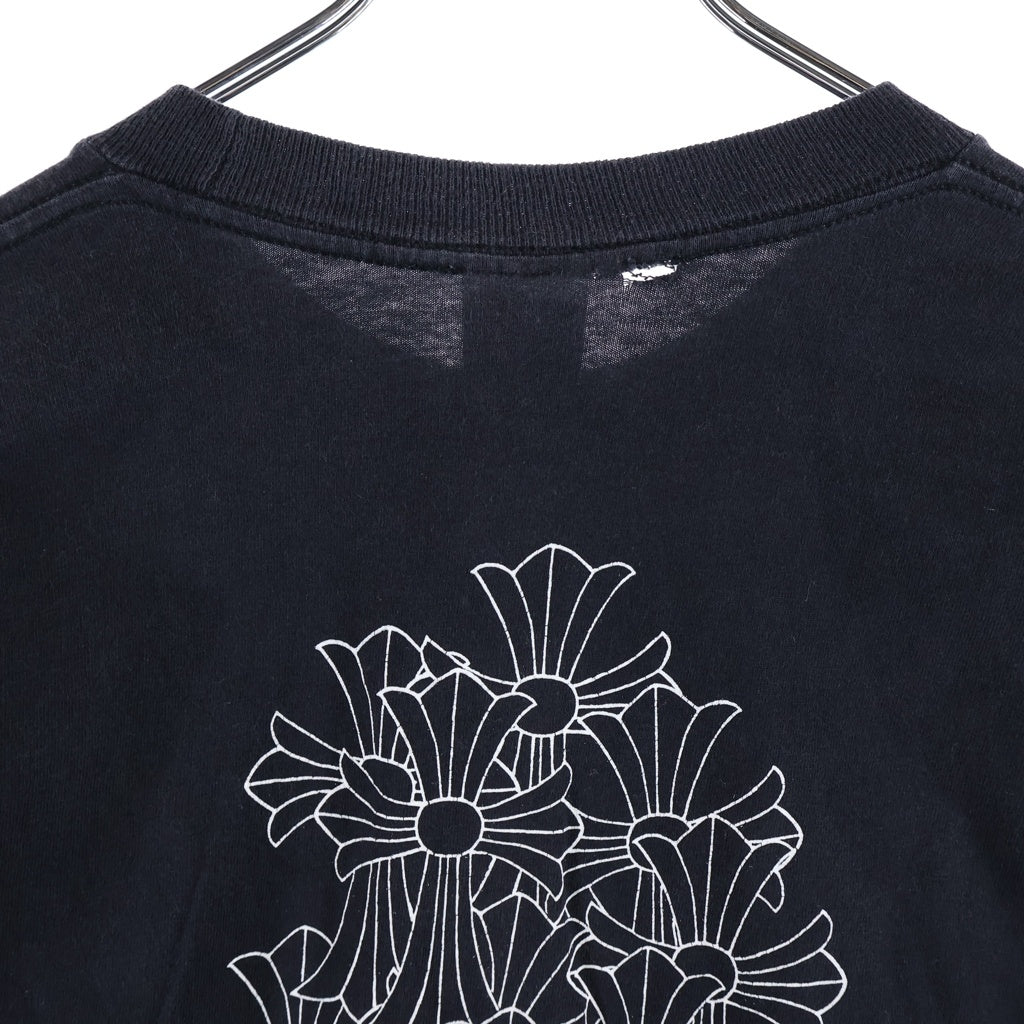 CHROME HEARTS(クロムハーツ) OLD S/S オールド バックセメタリークロスプリント 長袖Tシャツカットソー ブラック