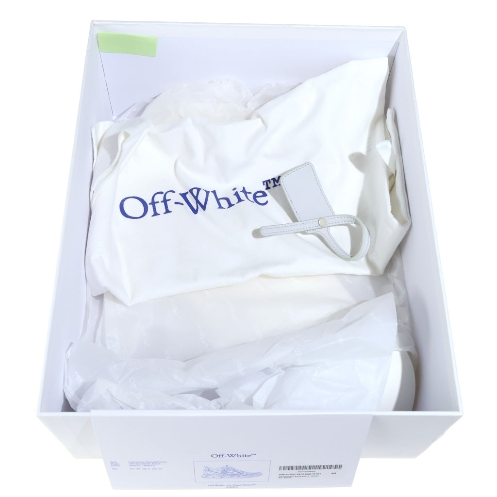 OFF-WHITE(オフホワイト) BE RIGHT BACK ビー ライト バック メッシュ ローカットスニーカー ホワイト