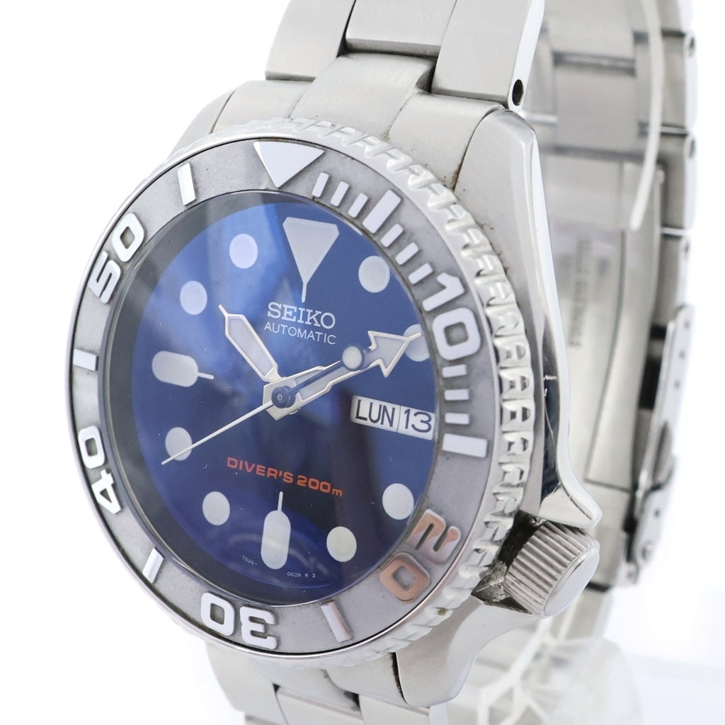 SEIKO(セイコー) ヨットマスター ダイバーズ ウォッチ 自動巻き モディファイモデル シルバー 7S26-0020