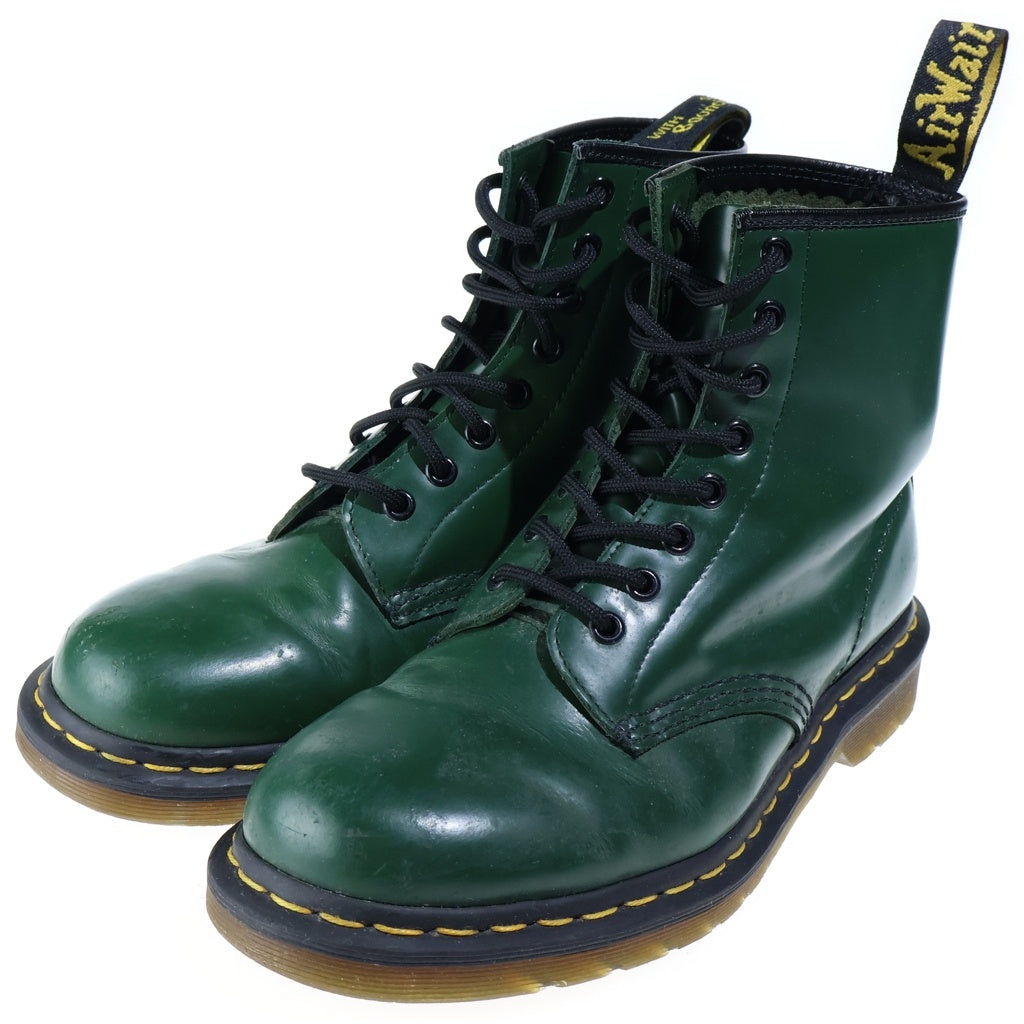 Dr.Martens(ドクターマーチン) 1460 8EYE 8ホール レザーブーツ グリーン 11822207