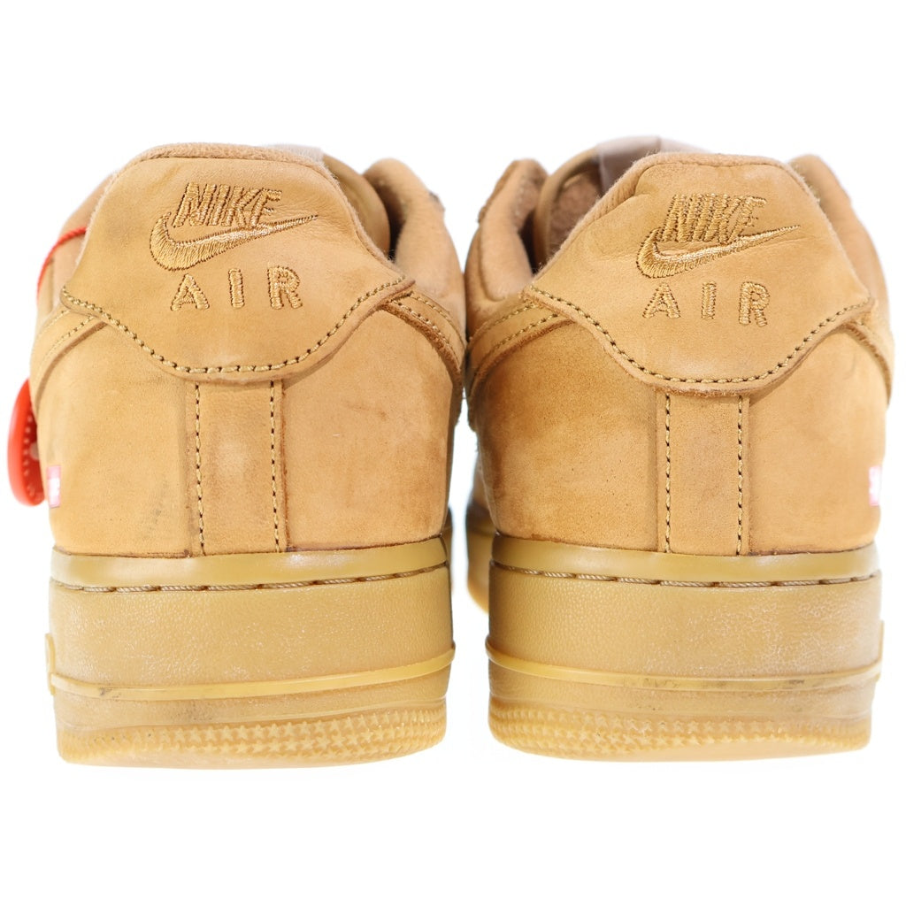 NIKE(ナイキ) ×SUPREME AIR FORCE 1 LOW SP シュプリーム エアフォースワン ウィート ローカットスニーカー ブラウン US7/25.0cm DN1555-200 レディース