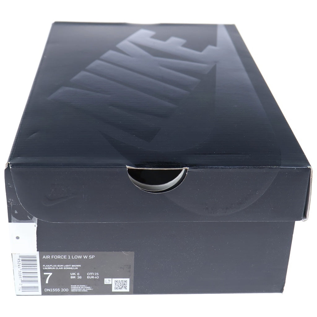 NIKE(ナイキ) ×SUPREME AIR FORCE 1 LOW SP シュプリーム エアフォースワン ウィート ローカットスニーカー ブラウン US7/25.0cm DN1555-200 レディース