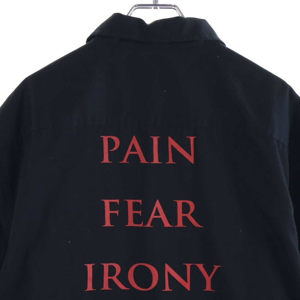 SUPREME(シュプリーム) 21AW The Crow Work Shirts ザ クロウ ボタンアップ ワーク 長袖シャツ ブラック