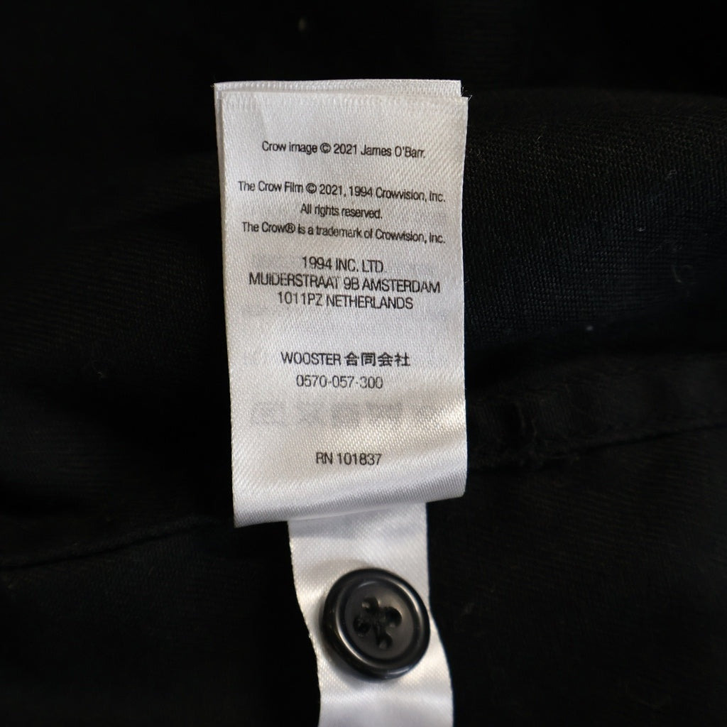 SUPREME(シュプリーム) 21AW The Crow Work Shirts ザ クロウ ボタンアップ ワーク 長袖シャツ ブラック