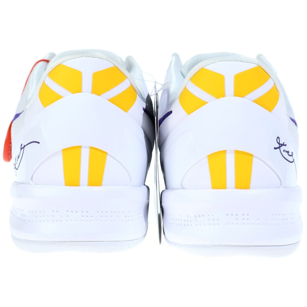 NIKE(ナイキ) KOBE 8 PROTRO LAKERS HOME コービー8 プロトロ レイカーズホーム ローカットスニーカー ホワイト US8/26cm HF9550-100