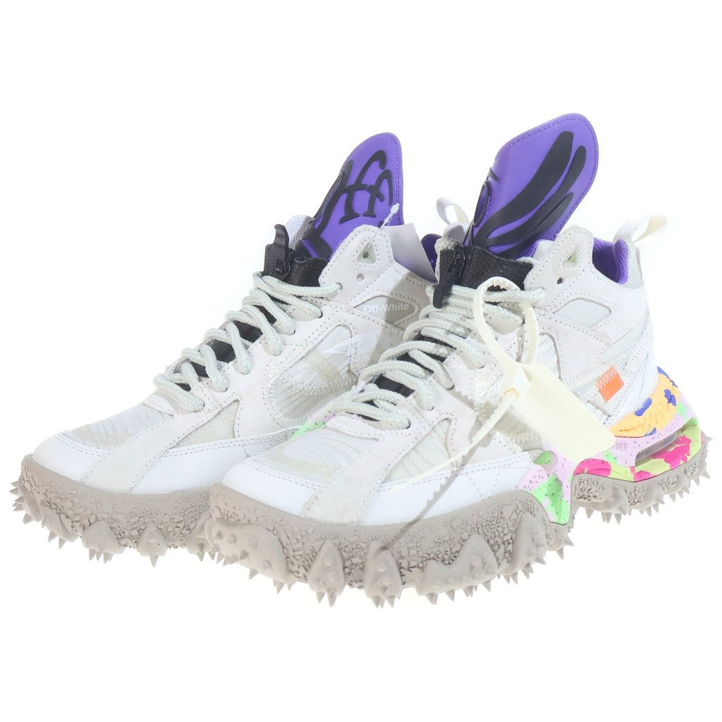 NIKE(ナイキ) ×OFF-WHITE AIR TERRA FORMA オフホワイト エアテラフォーマ ハイカットスニーカー マルチ US8/26cm DQ1615-100