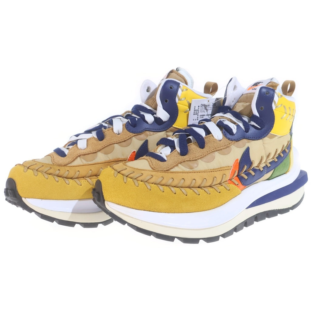 NIKE(ナイキ) ×Sacai ×Jean-Paul Gaultier LD VAPOR WAFFLE MIX サカイ ジャンポールゴルチェ ヴェイパーワッフル ハイカットスニーカー マルチ US8/26cm DH9186-200