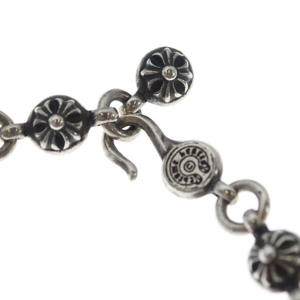CHROME HEARTS(クロムハーツ) #1 CRSBL CHN SML CH CRS クロスボールチェーン スモールCHクロス ネックレス シルバー BCA193