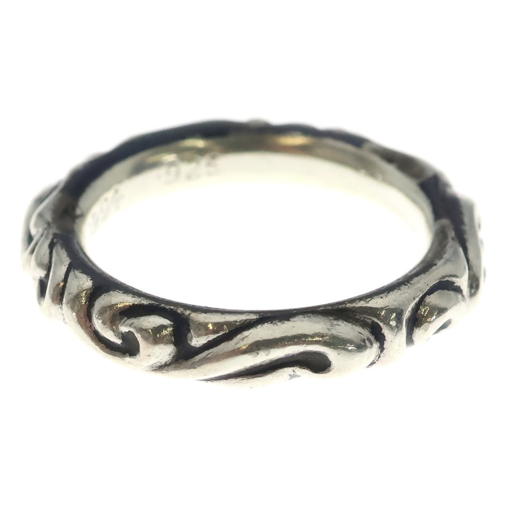 CHROME HEARTS(クロムハーツ) SCRL BAND スクロールバンド リング シルバー BCA351