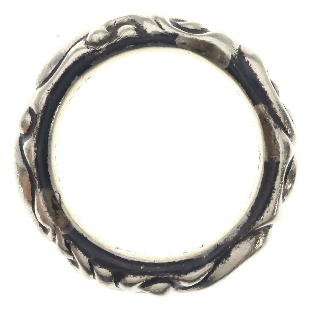 CHROME HEARTS(クロムハーツ) SCRL BAND スクロールバンド リング シルバー BCA351