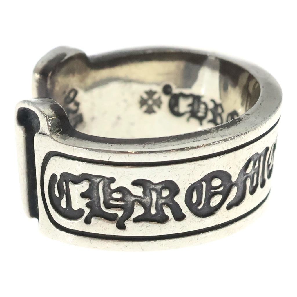 CHROME HEARTS(クロムハーツ) LG SCROLL LABEL ラージスクロールラベル リング シルバーBCA383
