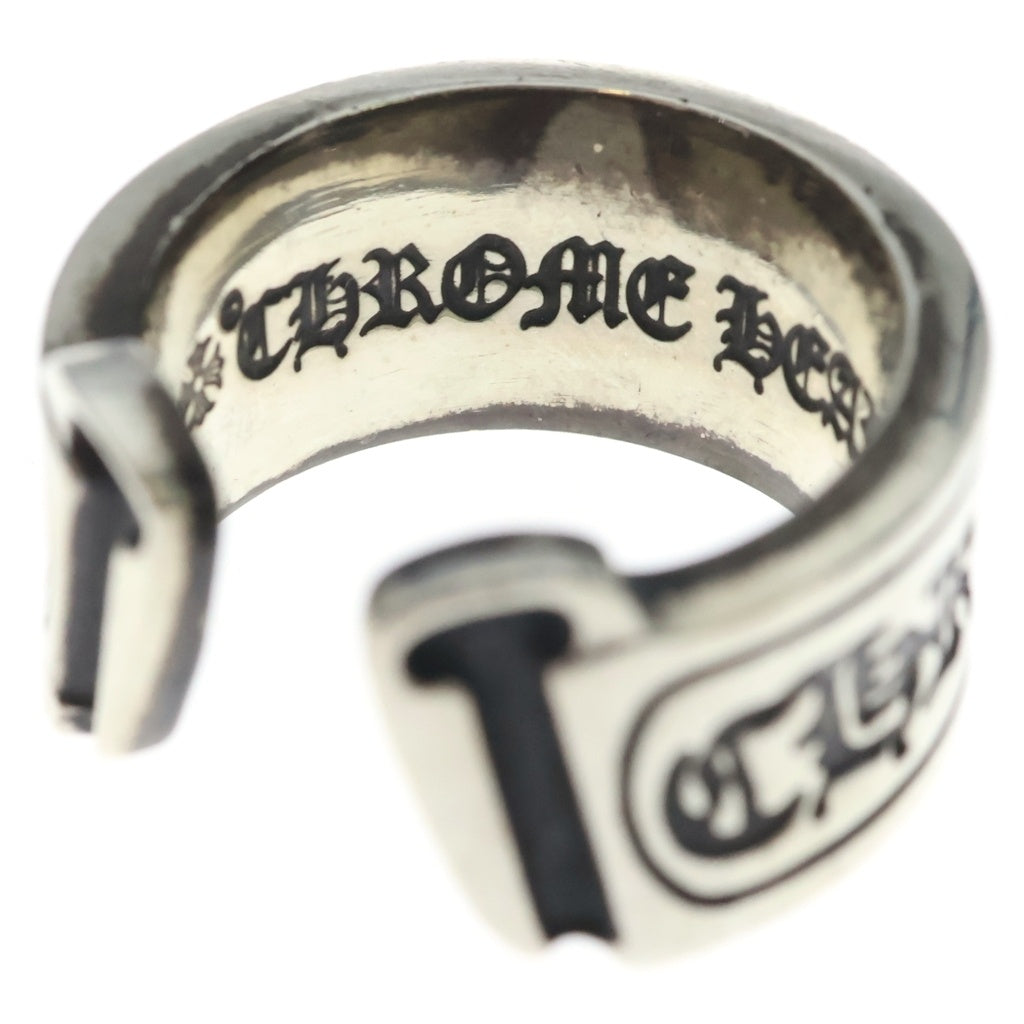 CHROME HEARTS(クロムハーツ) LG SCROLL LABEL ラージスクロールラベル リング シルバーBCA383