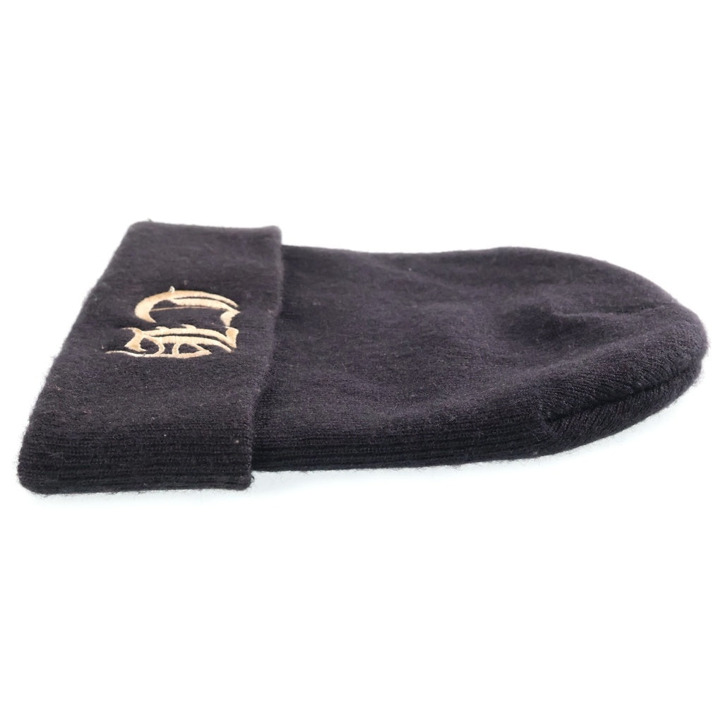 CHROME HEARTS(クロムハーツ) OLD WATCH CAP CHロゴ刺繍 ビーニー ニット帽 帽子 ブラック