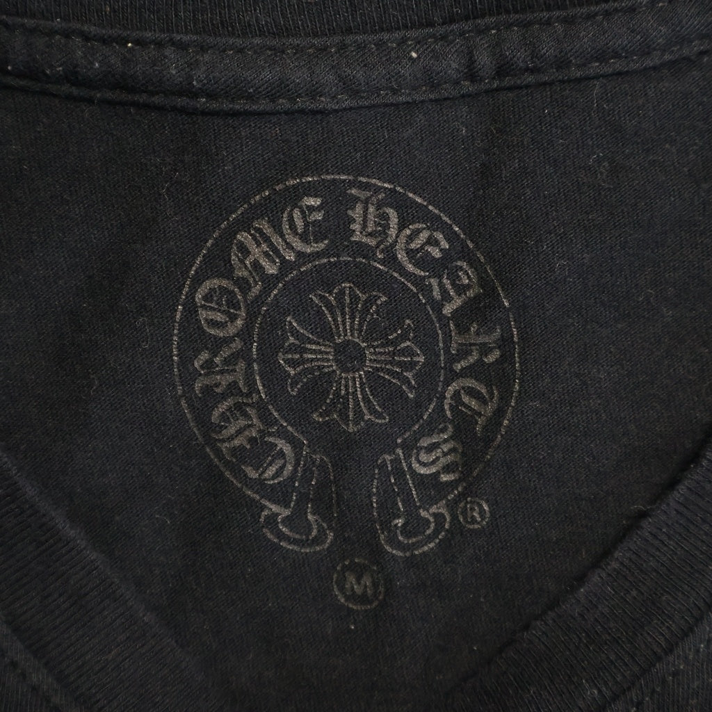 CHROME HEARTS(クロムハーツ) OLD CH L/S T-SHIRT オールド バックTバープリント 長袖Tシャツ ロンT ブラック