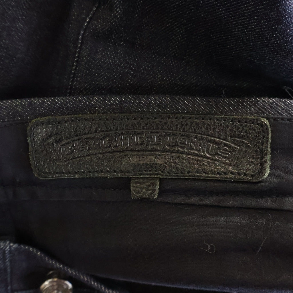 CHROME HEARTS(クロムハーツ) KS FIT DENIM PANTS ワイドデニムパンツ インディゴ