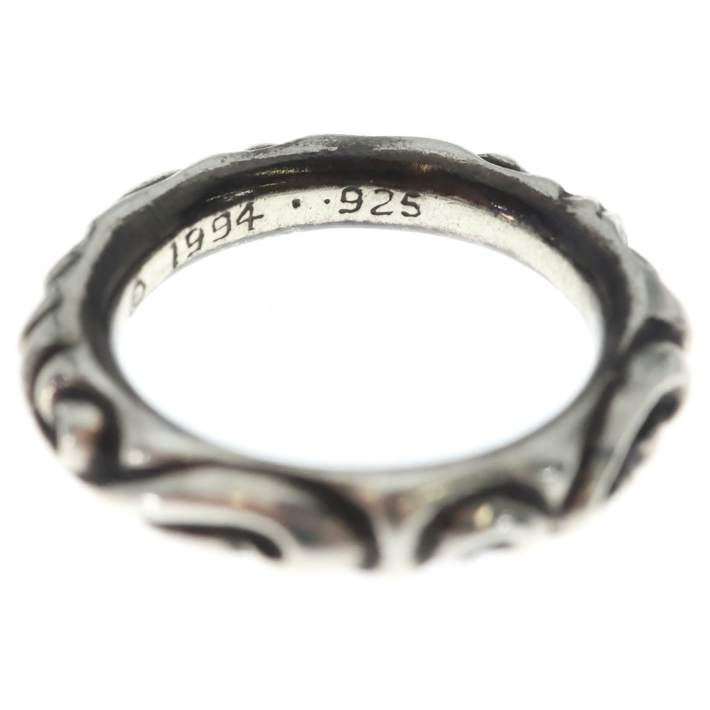 CHROME HEARTS(クロムハーツ) SCRL BAND スクロールバンド リング シルバー BCA351