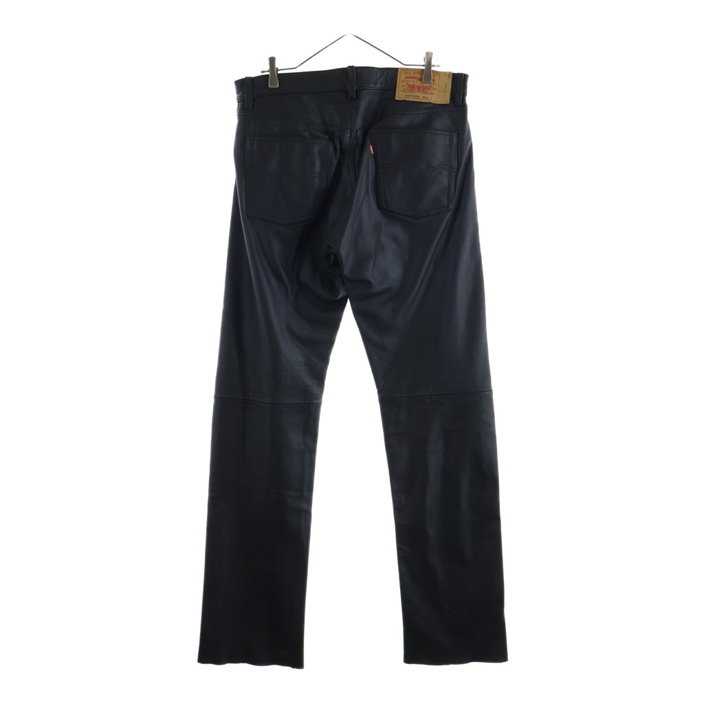 Levi's(リーバイス) 00s Horse Hide Black Leather Pants 馬革 ホースハイド レザーパンツ ブラック 505-4958