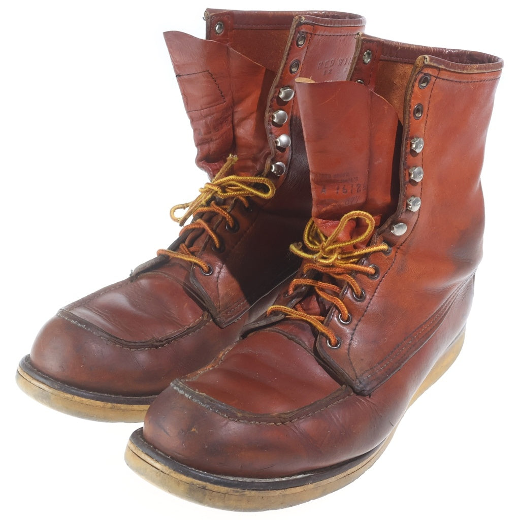 RED WING(レッド ウイング) 犬タグ 8-inch Classic Moc 8インチ クラシックモック ブーツ ブラウン 877
