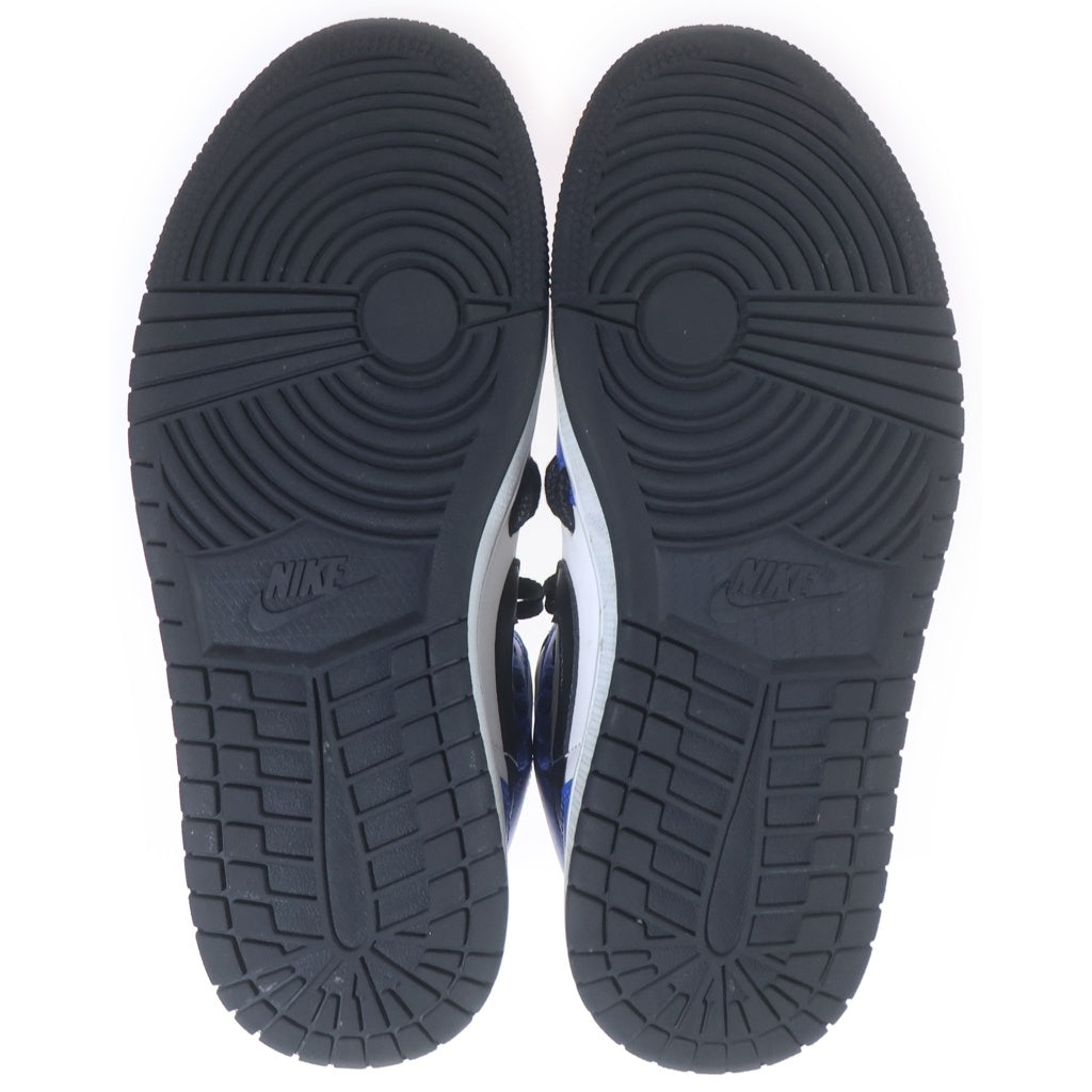 NIKE(ナイキ) Air Jordan 1 Mid Sister Hood エアジョーダン1 ミッド シスターフッド ブルー/ホワイト US7/24.0cm CV0152-401 レディース