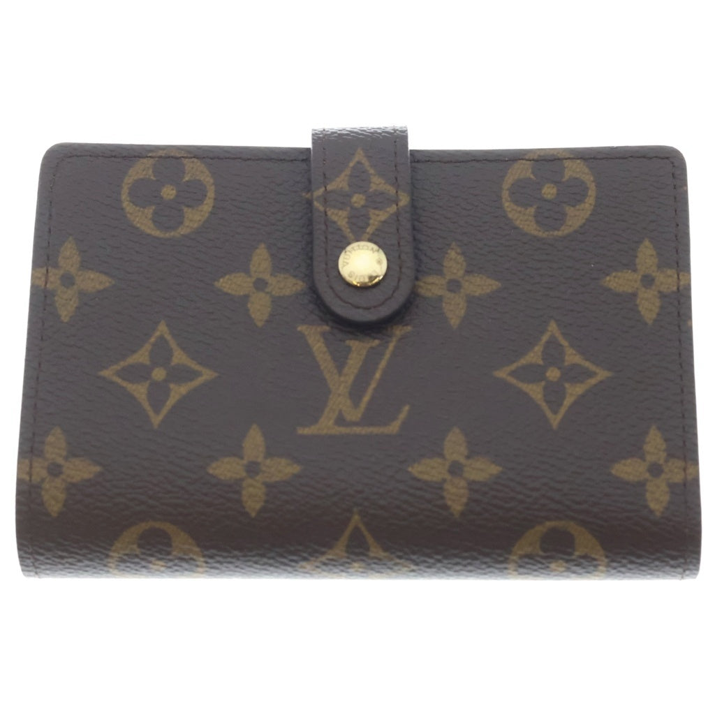LOUIS VUITTON(ルイヴィトン) ポルトフォイユ ヴィエノワ モノグラム 二つ折り 財布 ウォレット ブラウン レディース