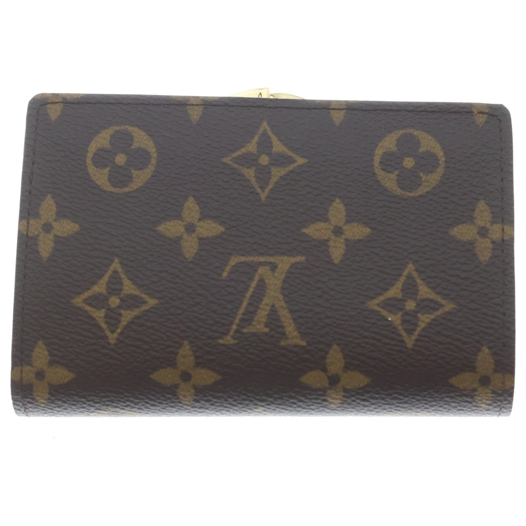 LOUIS VUITTON(ルイヴィトン) ポルトフォイユ ヴィエノワ モノグラム 二つ折り 財布 ウォレット ブラウン レディース