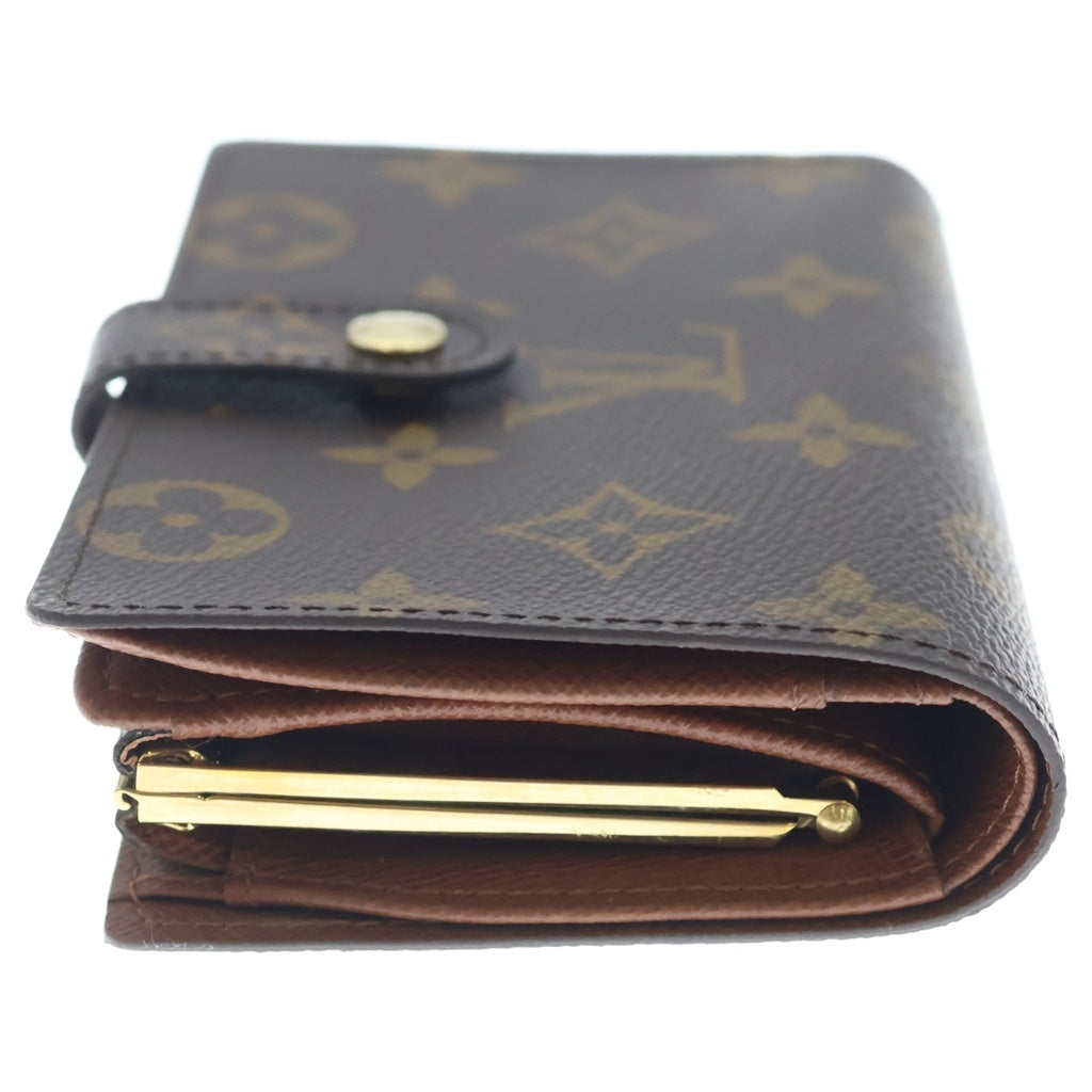 LOUIS VUITTON(ルイヴィトン) ポルトフォイユ ヴィエノワ モノグラム 二つ折り 財布 ウォレット ブラウン レディース