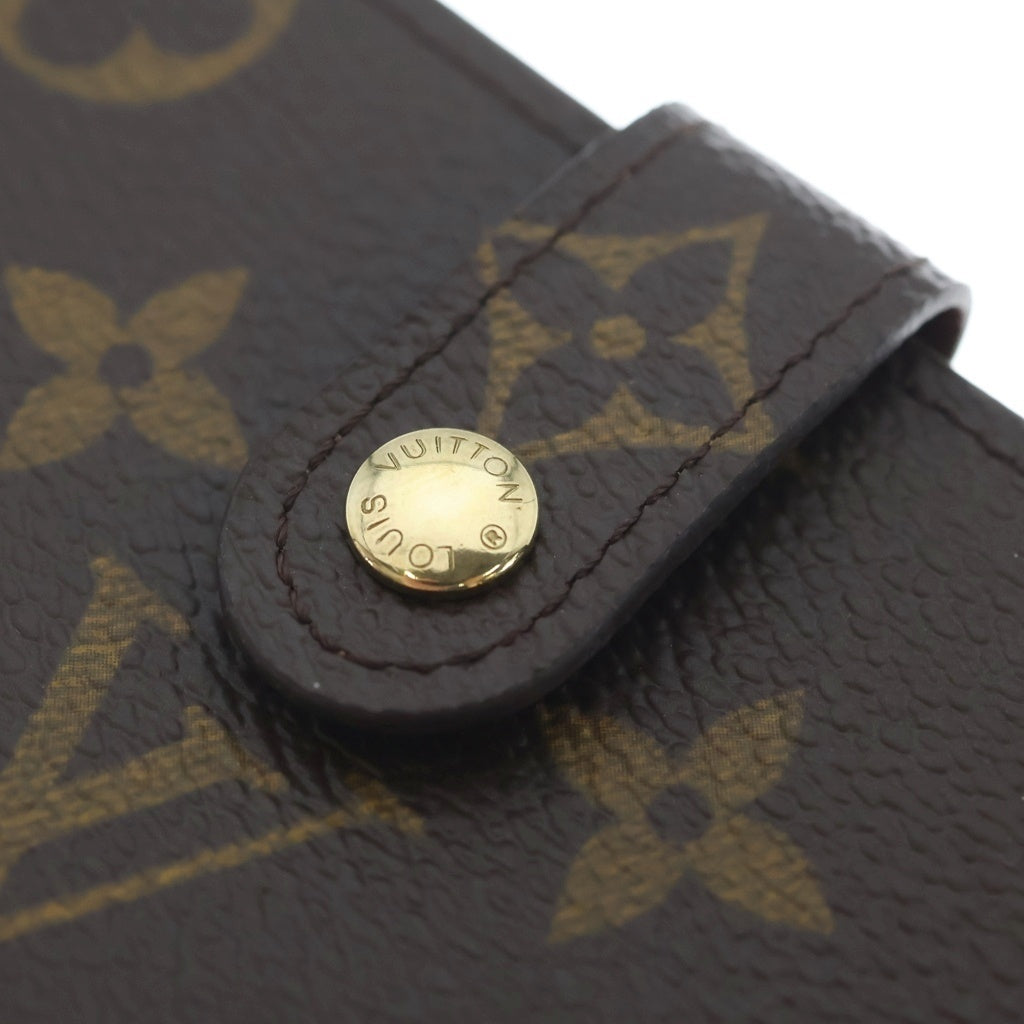 LOUIS VUITTON(ルイヴィトン) ポルトフォイユ ヴィエノワ モノグラム 二つ折り 財布 ウォレット ブラウン レディース