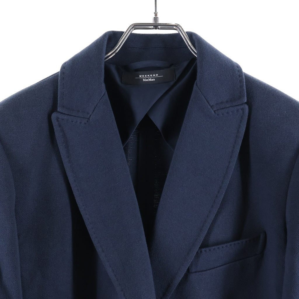 Weekend Max Mara(ウィークエンド マックスマーラ) Single breasted tailored jacket シングルテーラードジャケット ネイビー レディース 2359110337
