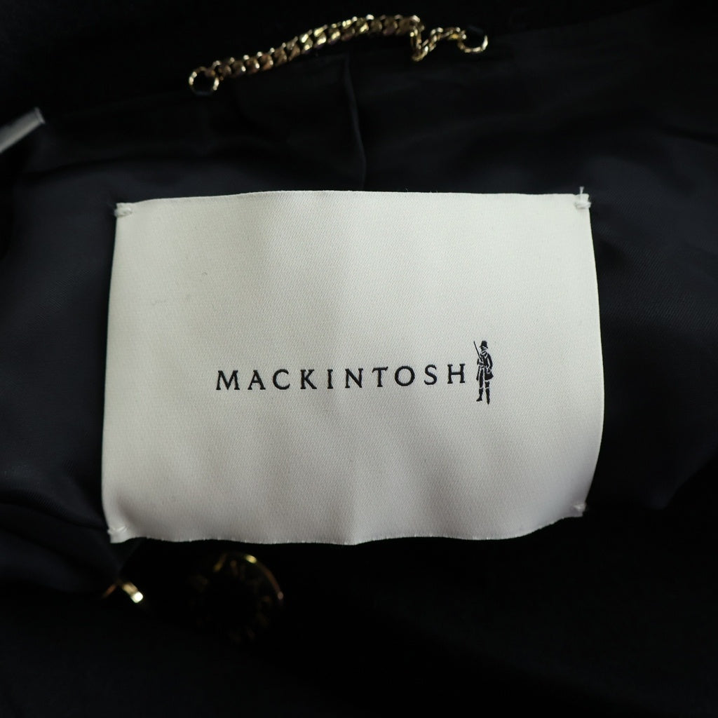 MACKINTOSH(マッキントッシュ) HUMBIE DOUBLE MB EX ハンビー ダブル ウール コート ブラック レディース L242MO1137EX2K